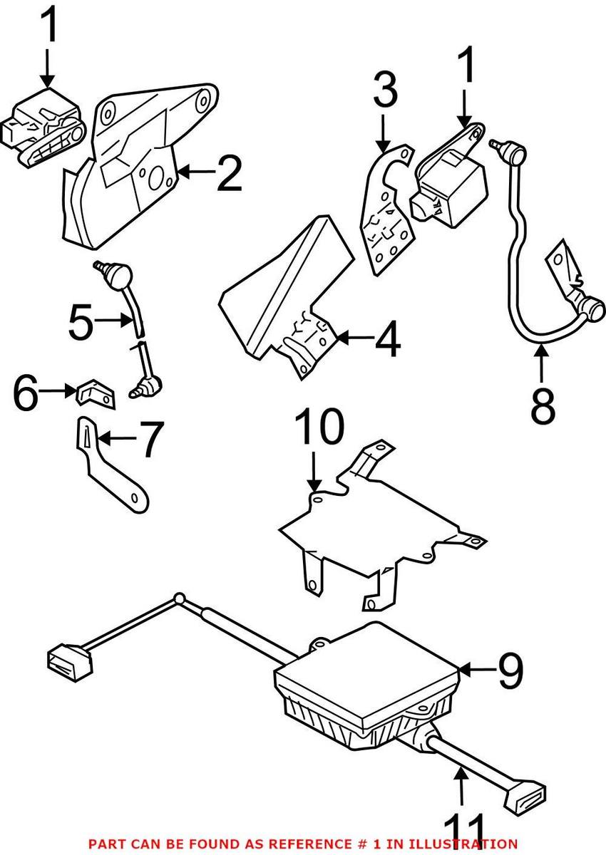 Headlight Level Sensor - Front and Rear